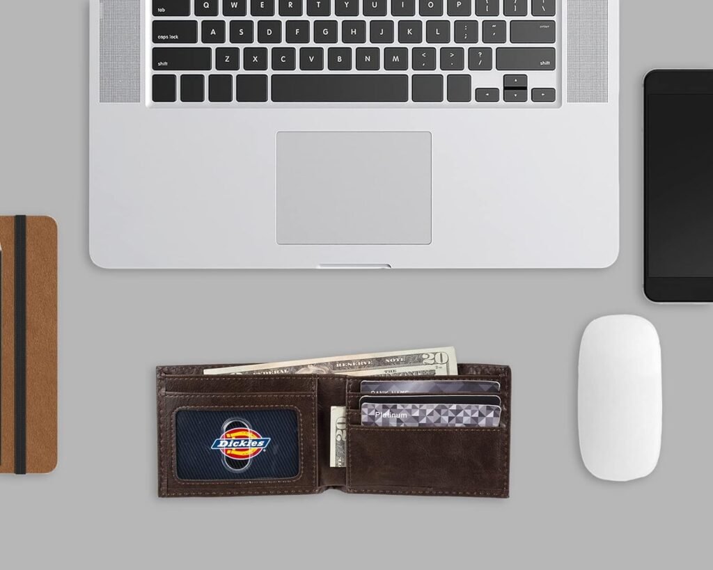 Dickies Mens Bifold Wallet