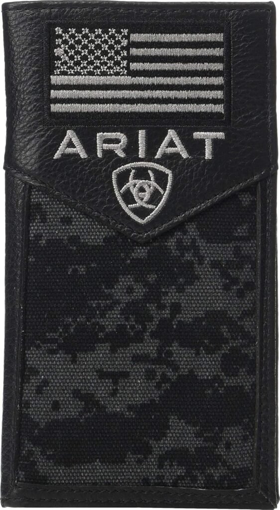 ARIAT Sport Patriot Rodeo Wallet Black One Size